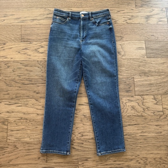 Dear John Frankie Straight Jeans Size 29 26” Inseam Blue Denim Women’s Excellent - Picture 5 of 9